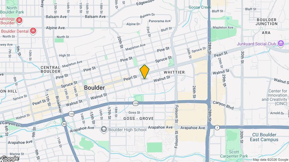 2113 Walnut St Map and Location Details