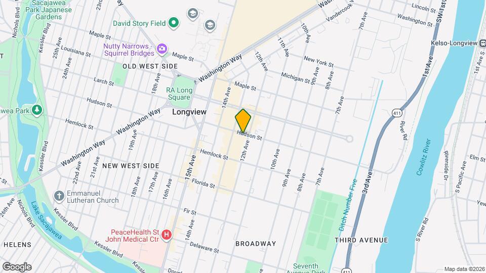 1265 12th Ave (Residential) Map and Location Details