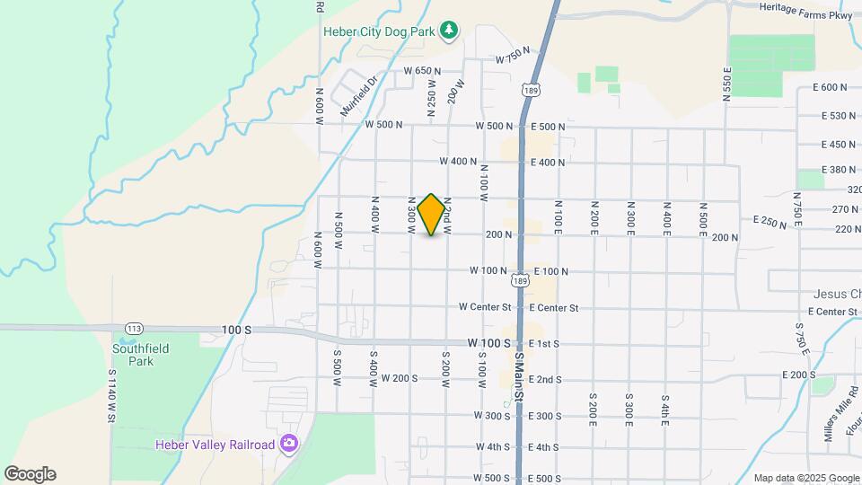 247 W 200 N Map and Location Details