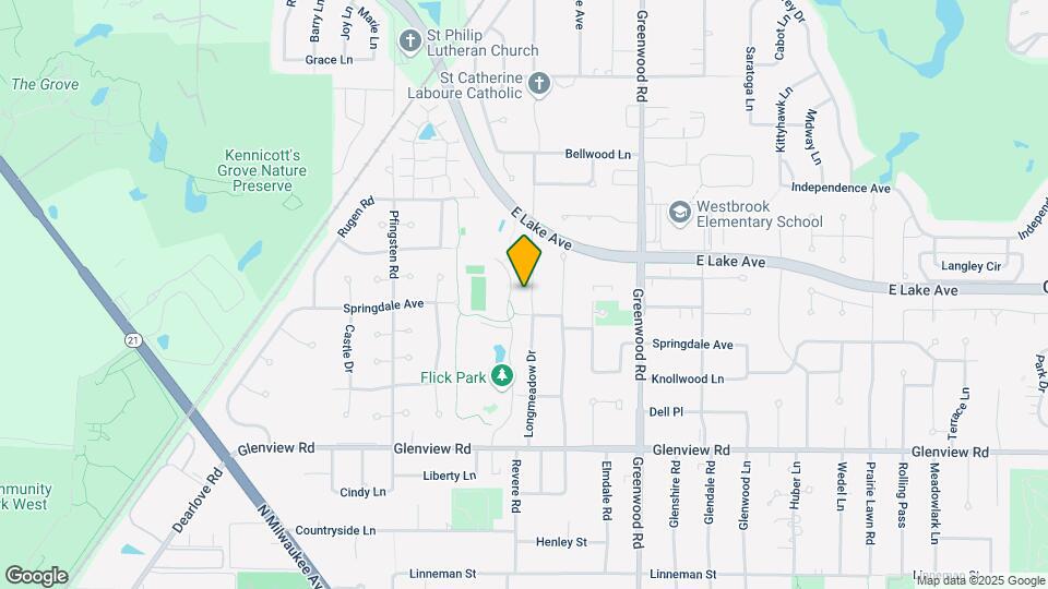 1226 Longmeadow Dr Map and Location Details
