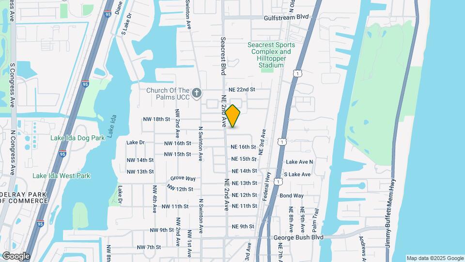 215 NE 17th St Map and Location Details