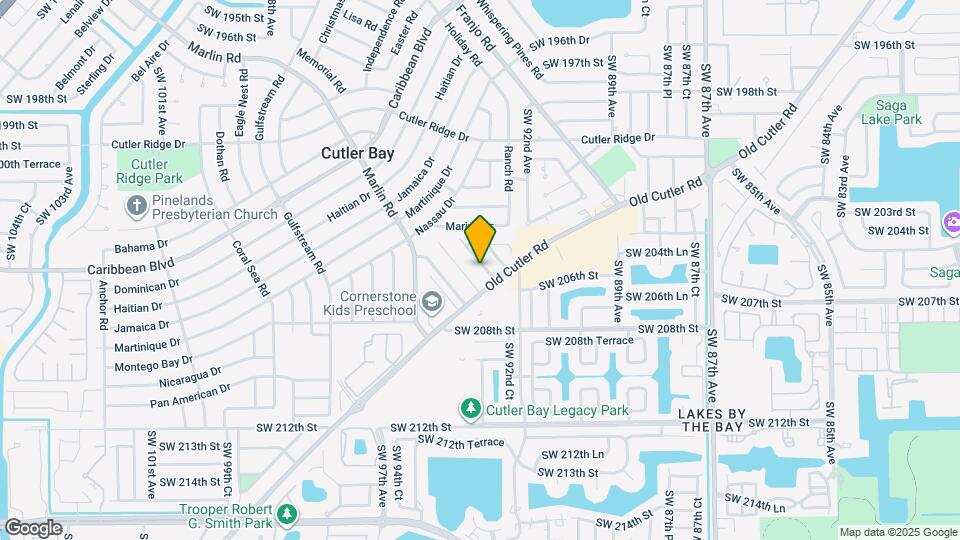 20520 SW 92nd Pl Map and Location Details
