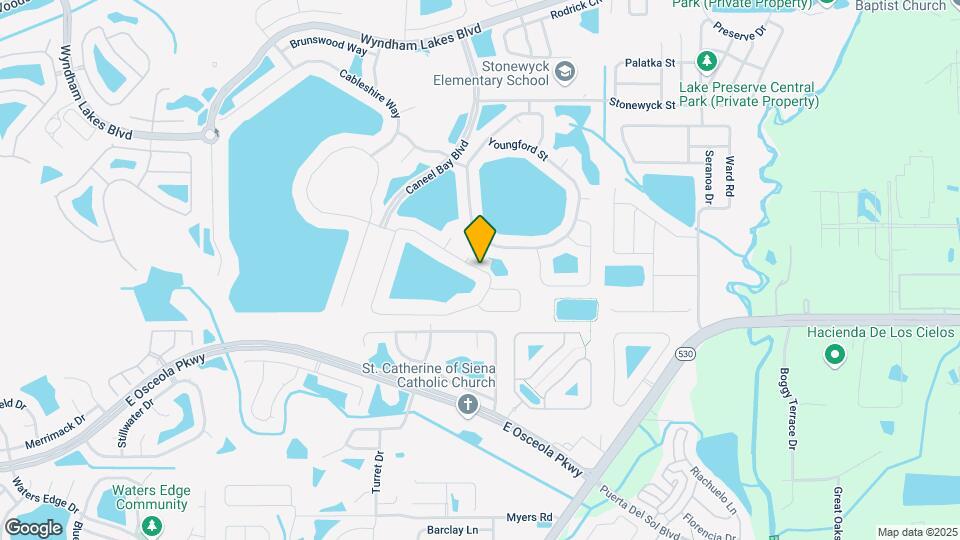 1830 Thetford Cir Map and Location Details