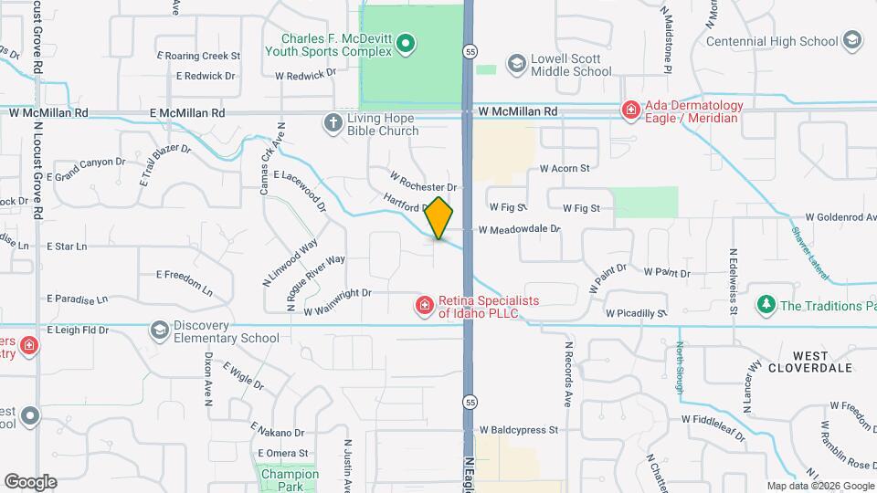 4300 N Chapala Way Map and Location Details