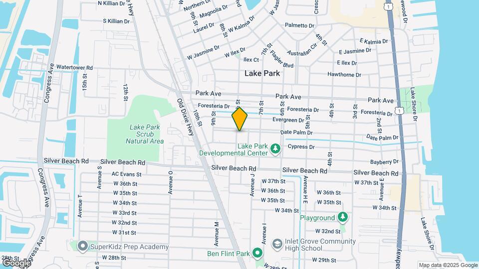 754 Date Palm Dr Map and Location Details