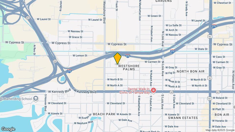 503 N Trask St Mapa y Detalles de la Ubicación