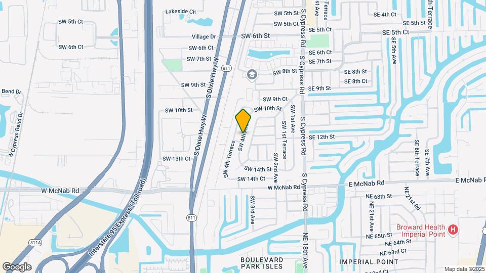1165 SW 4th Ave Map and Location Details