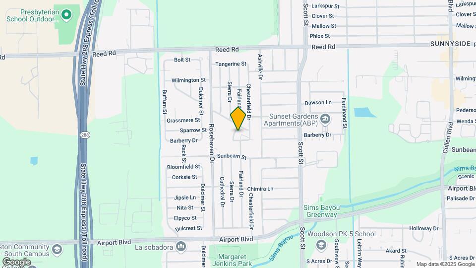 9701 Fairland Dr Map and Location Details