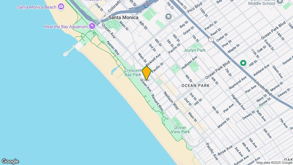 2219 Ocean Ave Map and Location Details