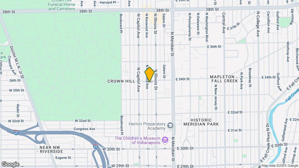 3357 N Kenwood Ave Map and Location Details