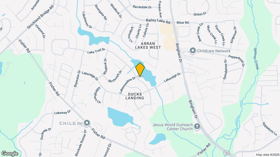 6028 Lake Trail Dr Map and Location Details