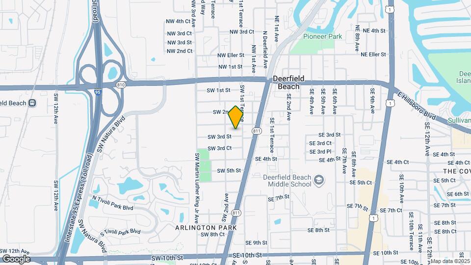 167 SW 3rd St Map and Location Details