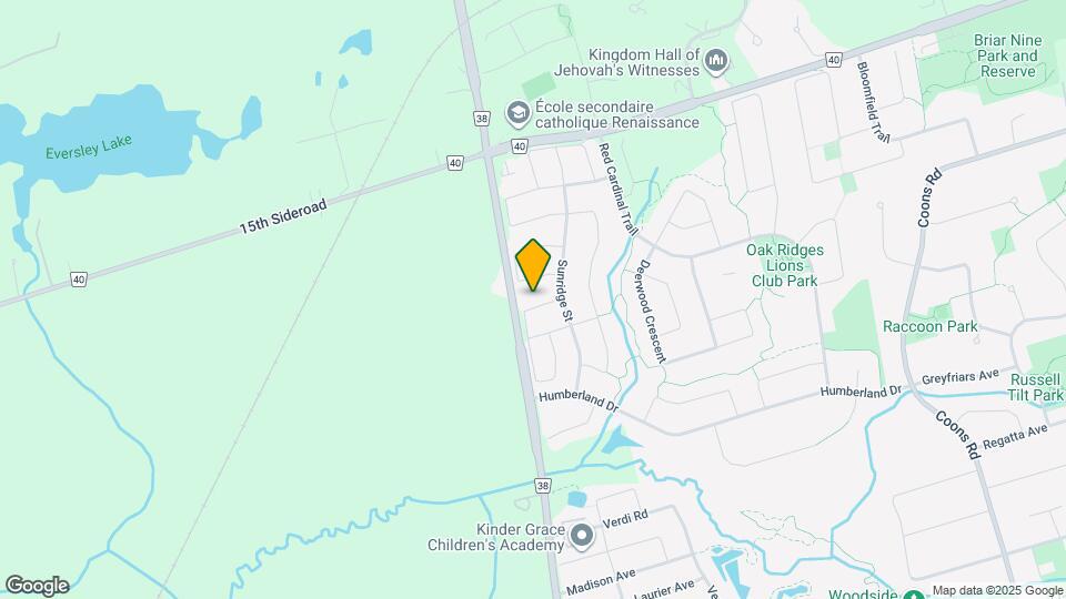 70 Silverdart Crescent Map and Location Details