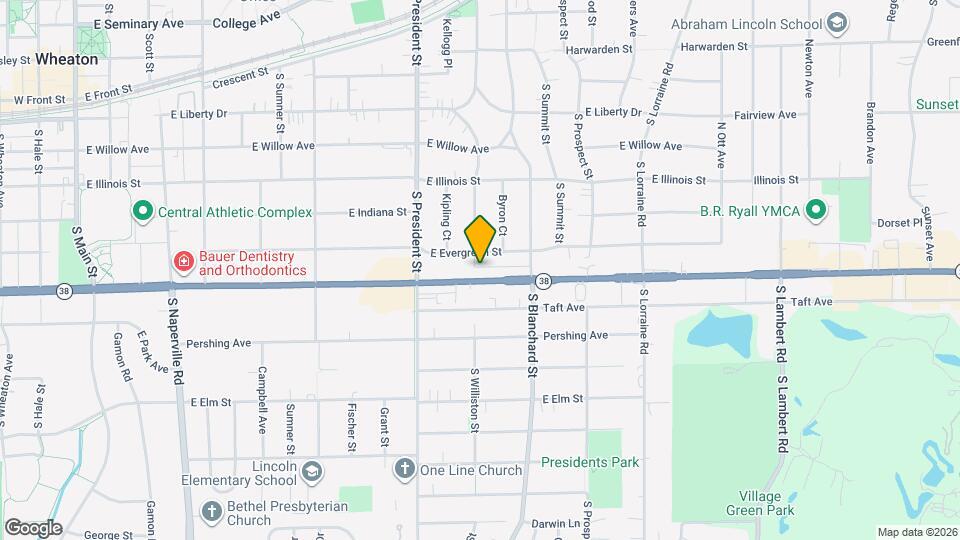 1201 E Roosevelt Rd Map and Location Details