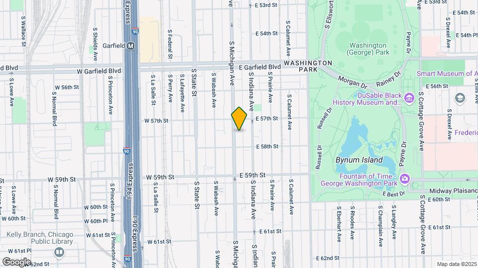 5731 S Michigan Ave-Unit -2 Map and Location Details