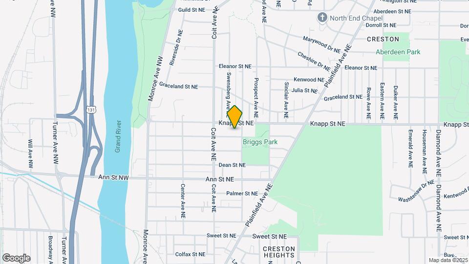 239 Elmwood St NE Map and Location Details