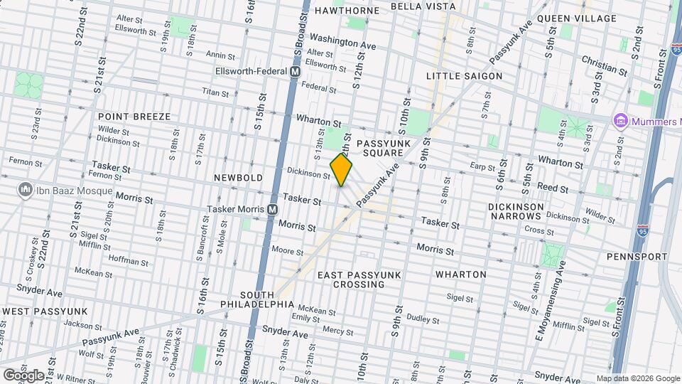 1525 S 12th St Map and Location Details