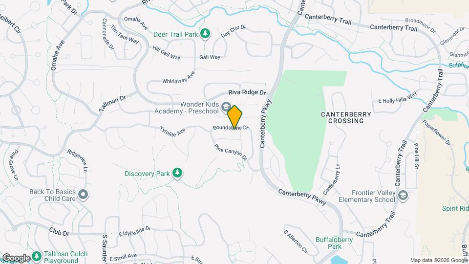 22280 Boundstone Dr Map and Location Details