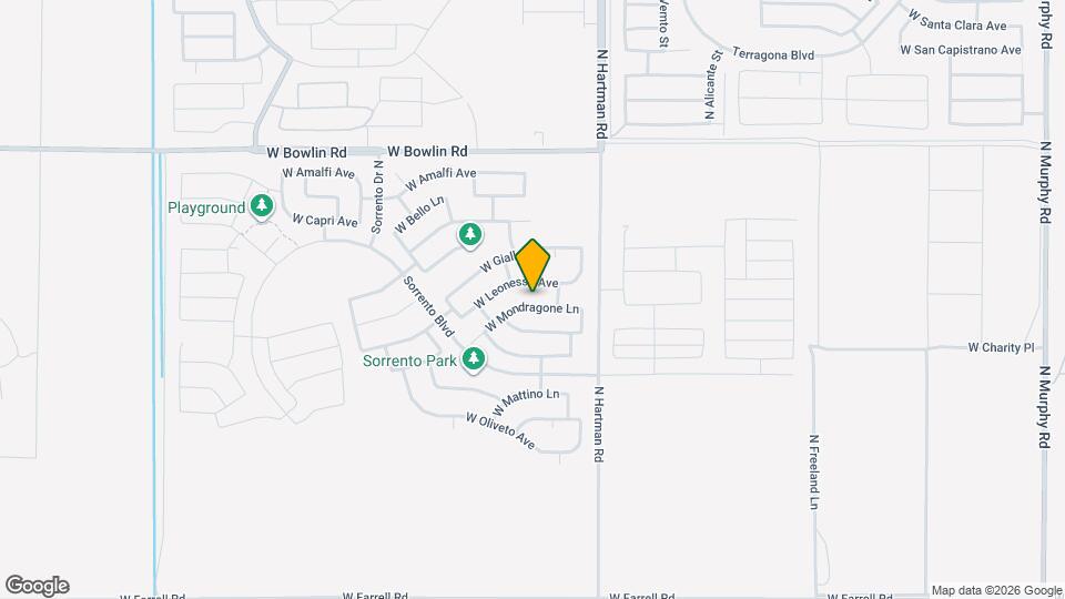 36950 W Mondragone Ln Map and Location Details