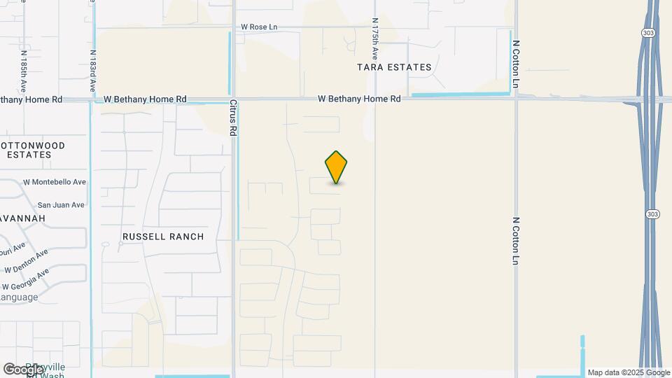 17566 W San Juan Ave Map and Location Details