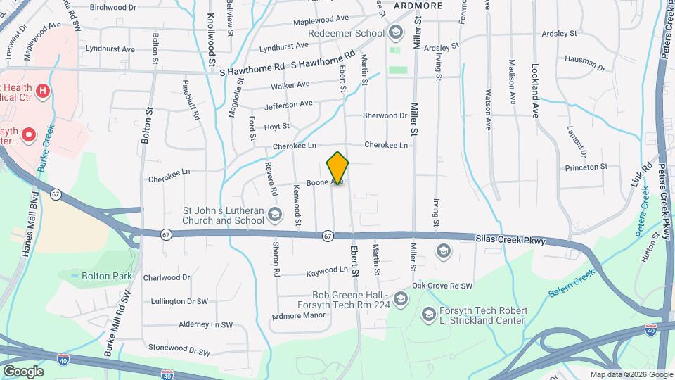 1407 Capri Rd SW Map and Location Details