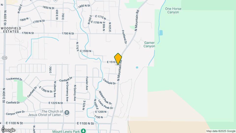 1480 Ogden Peak Cir Map and Location Details