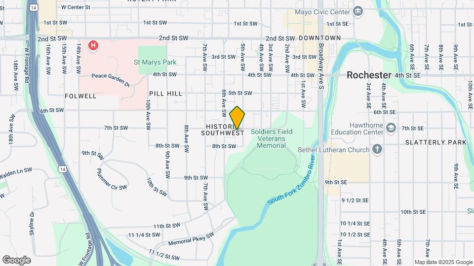 510 7th St SW Map and Location Details