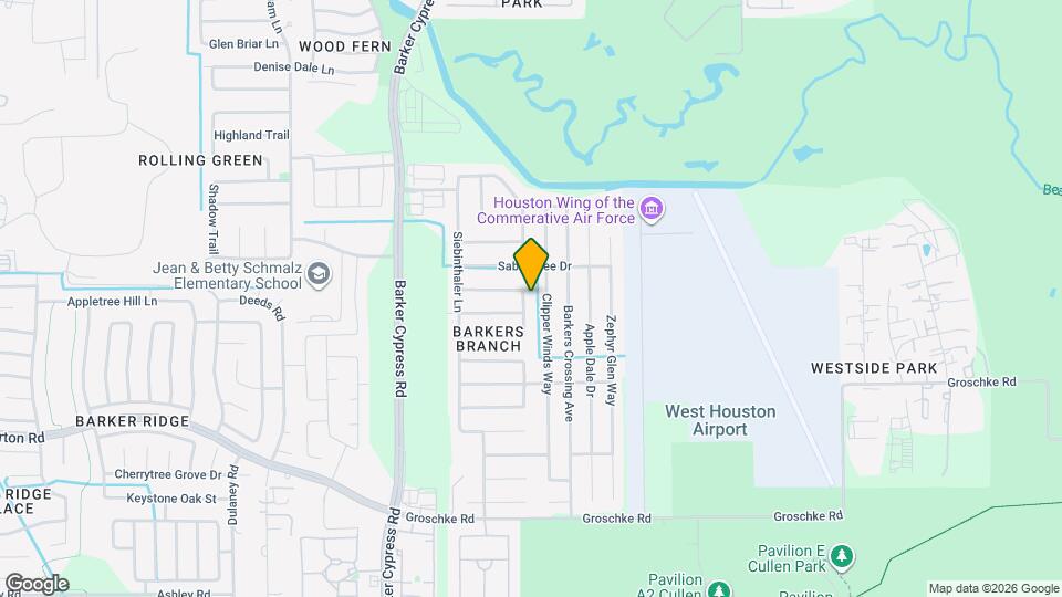 3518 Aztec Wood Dr Map and Location Details