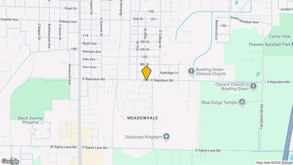 806 E Napoleon Rd Map and Location Details