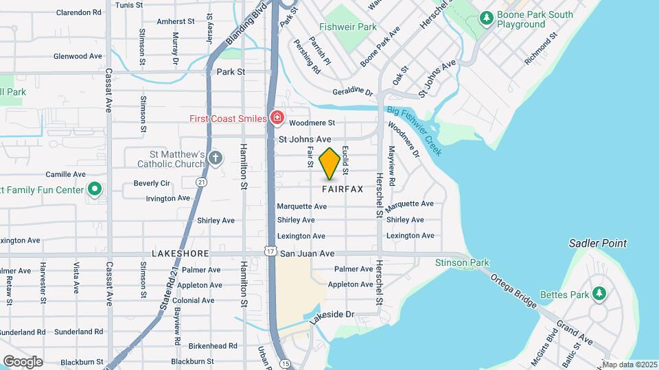 4353 Irvington Ave Map and Location Details