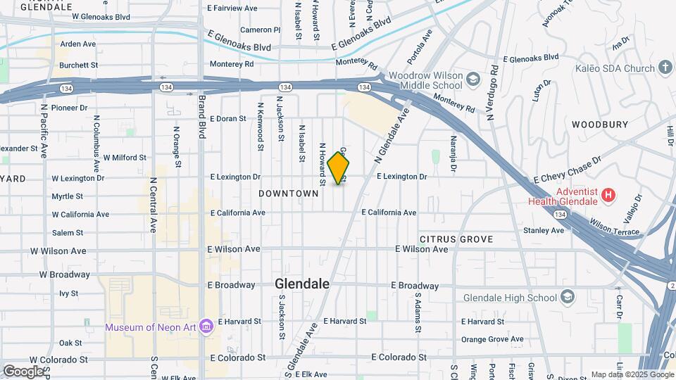 329 Geneva St Map and Location Details