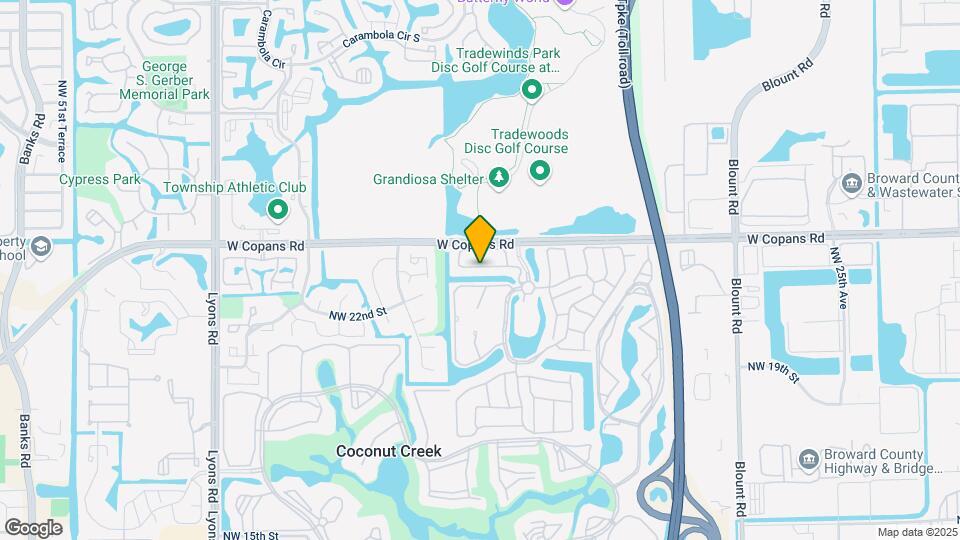 3790 NW 23rd Pl Map and Location Details
