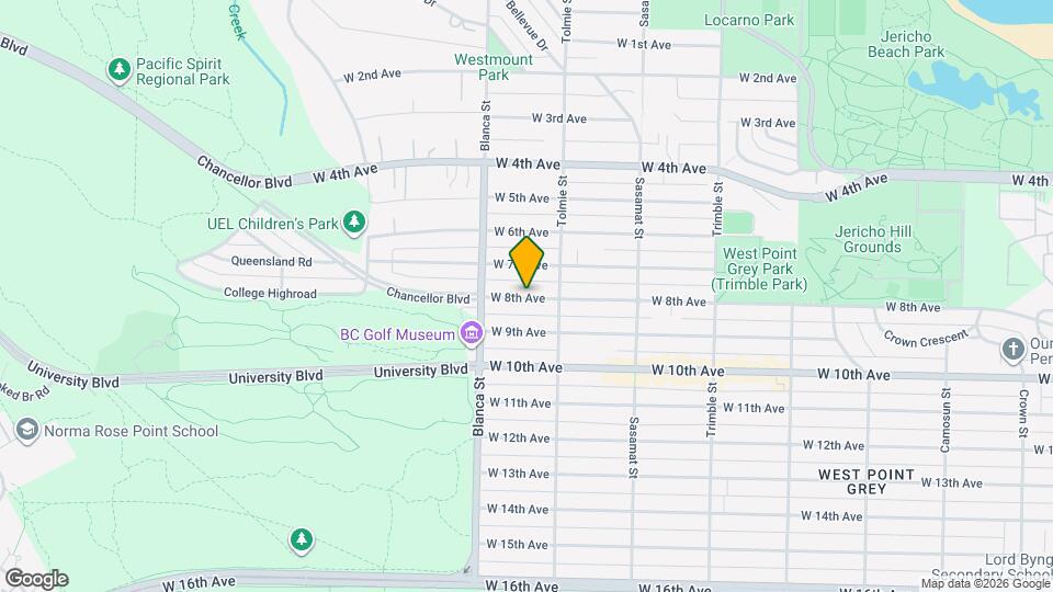 4641 W 8th Ave Map and Location Details