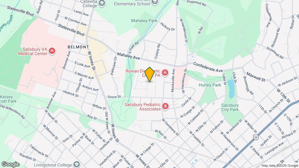 1040 Roundknob Ave Mapa y Detalles de la Ubicación