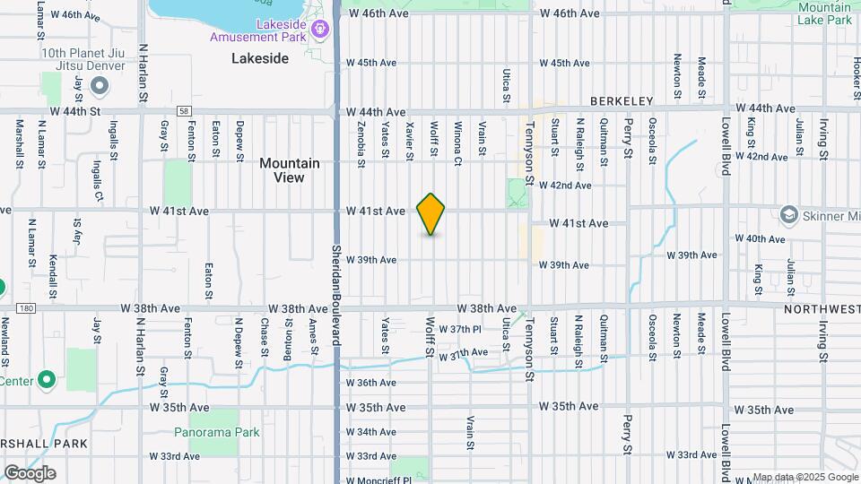 3935 Wolff St Map and Location Details