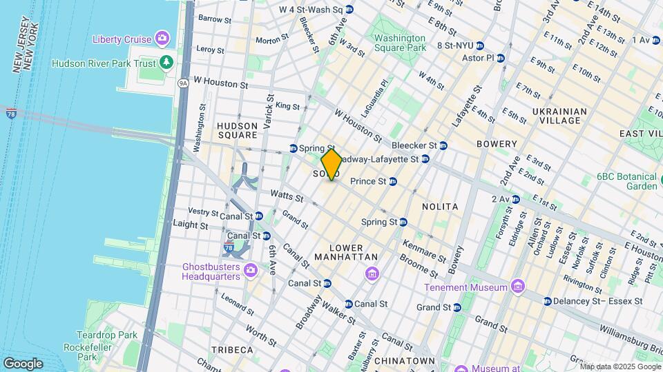 83-85 Wooster St Map and Location Details