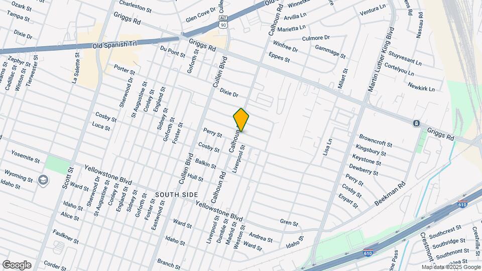4604 Dewberry St Mapa y Detalles de la Ubicación