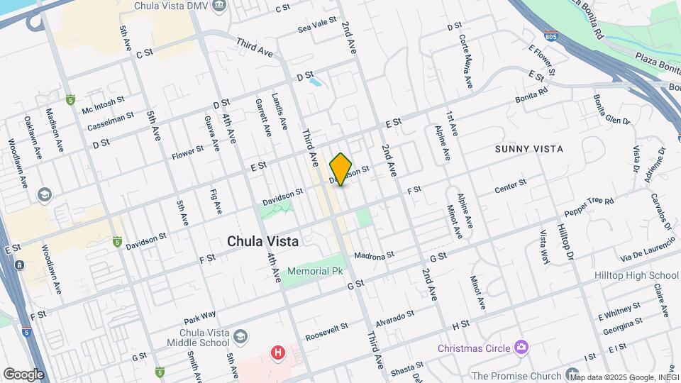 268 Church Ave Mapa y Detalles de la Ubicación
