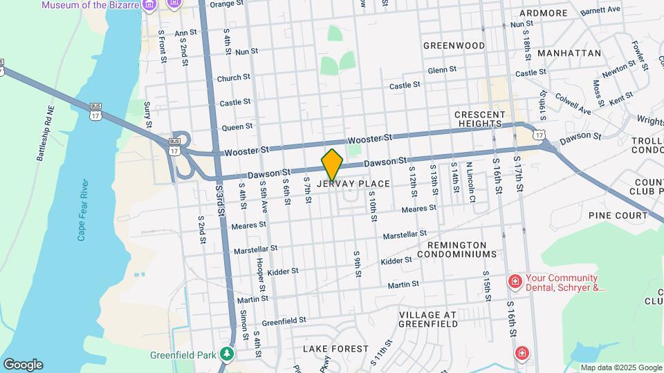 933 S 8th St Map and Location Details