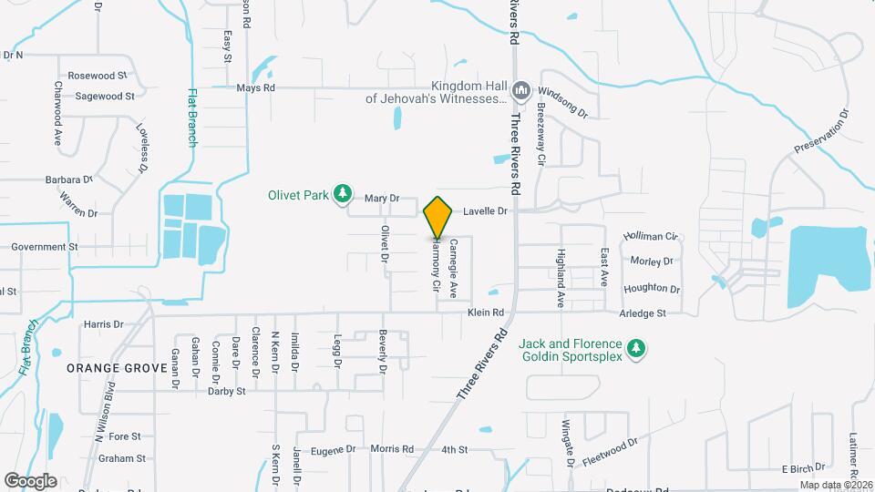 12075 Harmony Cir Map and Location Details