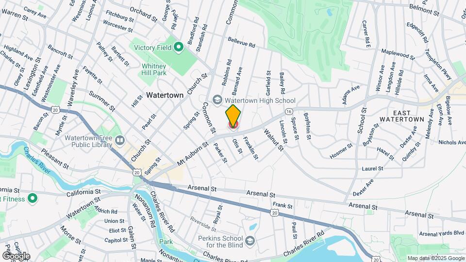190 Mount Auburn St Map and Location Details