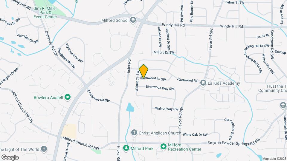 759 Birchwood Ln SW Map and Location Details
