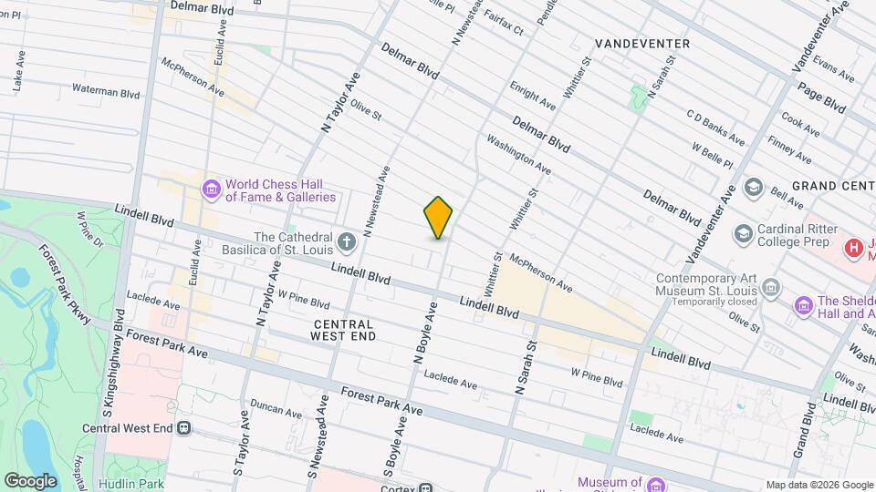 4309 Maryland Ave Map and Location Details