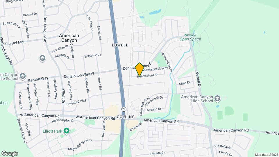 183 Hearthstone Dr Mapa y Detalles de la Ubicación