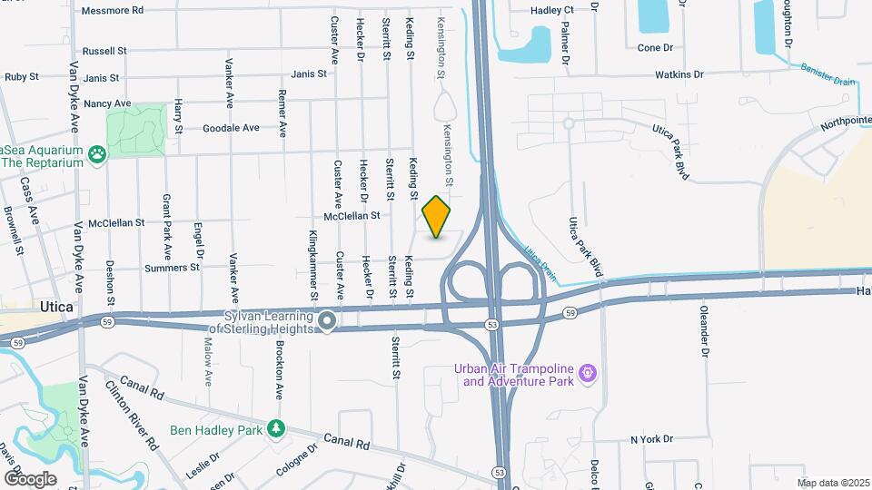 45250 Keding St-Unit -Apt 301 Map and Location Details