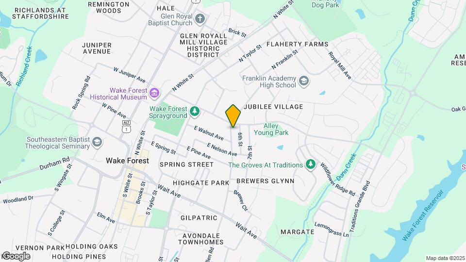 424 N Allen Rd Map and Location Details