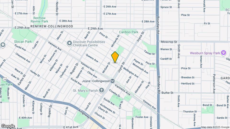 Townhomes at Wellington Mews Map and Location Details