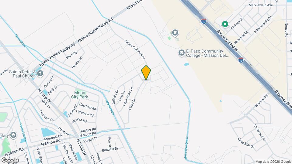 801 Mormon Tea Dr Map and Location Details