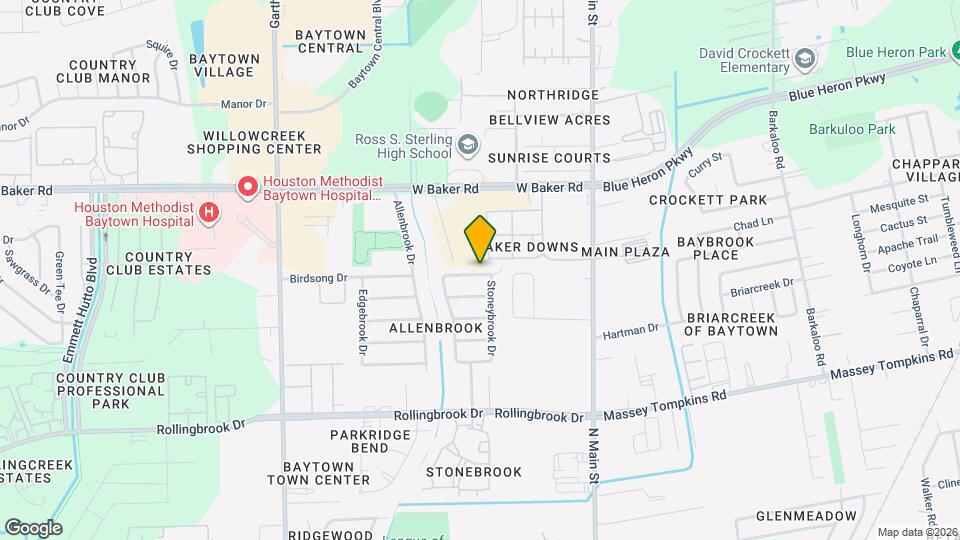 604 Briarclift Ln Map and Location Details