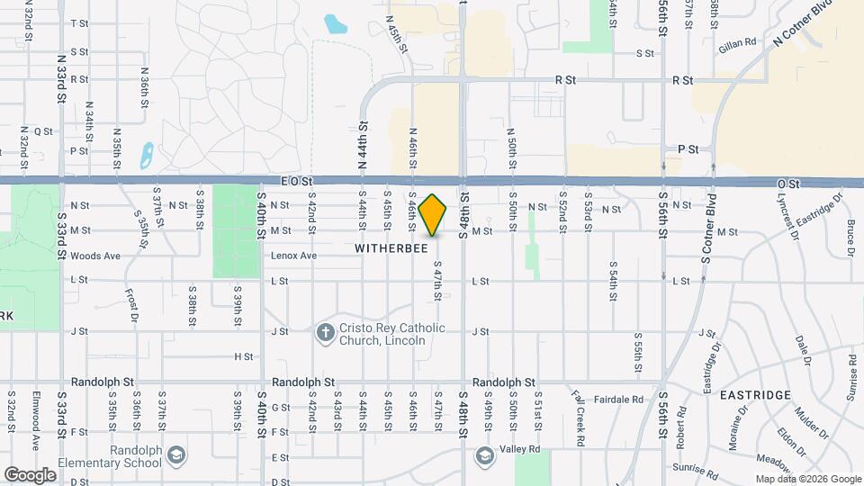 323 S 47th St Map and Location Details
